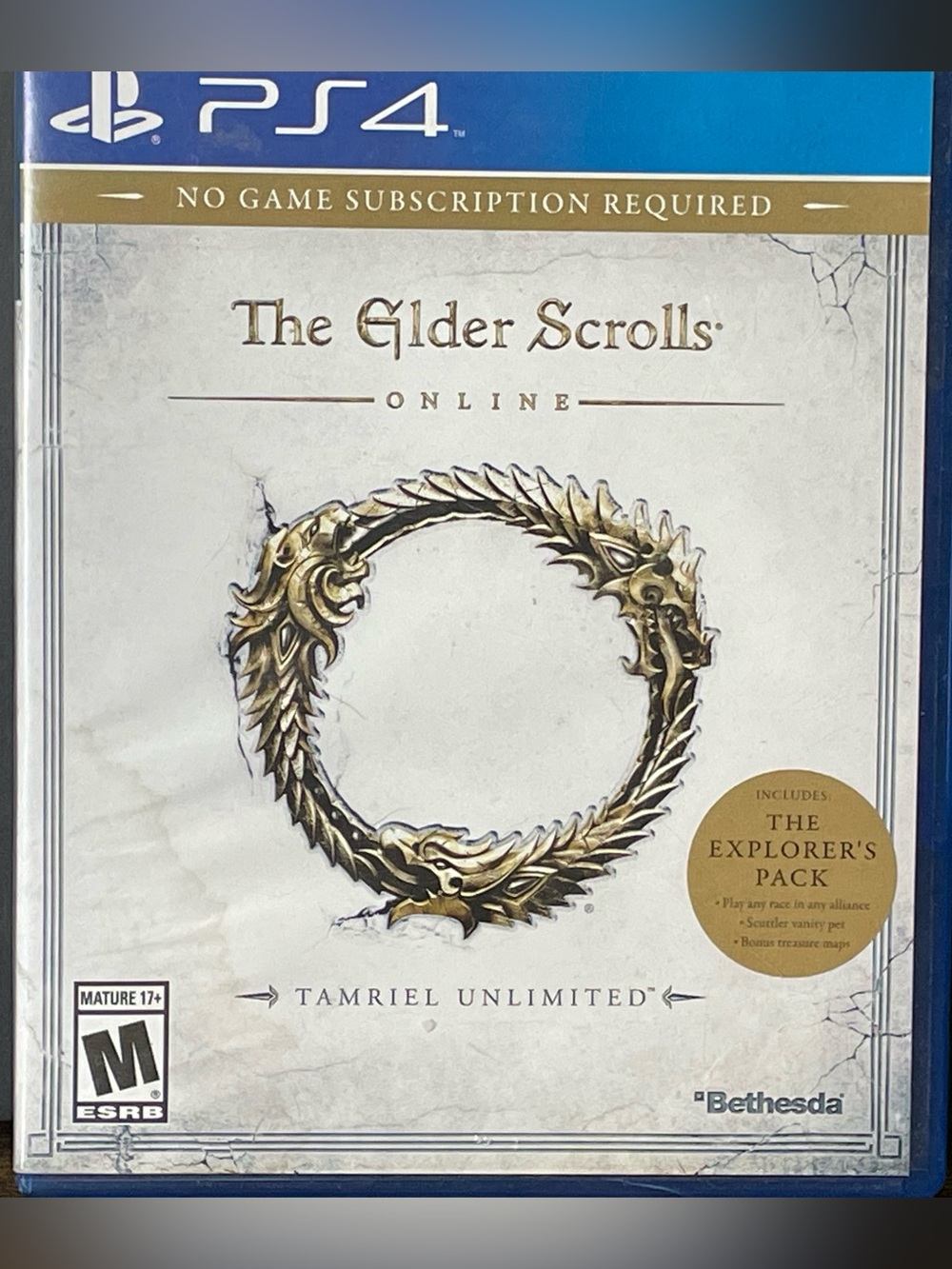 The Elder Scrolls Online Tamriel Unlimited (PS4)